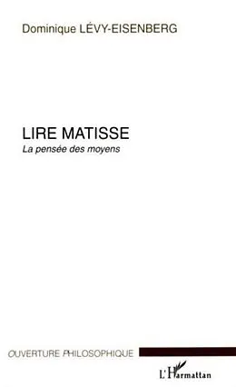 E-Book (pdf) Lire Matisse von Levy-Eisenberg Dominique