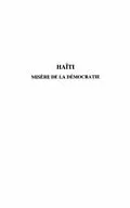 E-Book (pdf) HA??TI MISERE DE LA DEMOCRATIE von Sauveur Pierre Etienne
