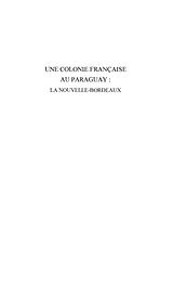 E-Book (pdf) Une colonie francaise au Paraguay von 
