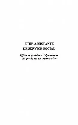 E-Book (pdf) ETRE ASSISTANTE DE SERVICE SOCIAL von Corinne Saint-Martin