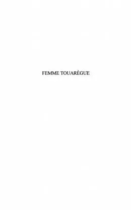 E-Book (pdf) Femme Touaregue von Vautier