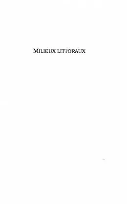 E-Book (pdf) Milieux littoraux von Durand P. Goeldner-Gianella L