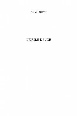 E-Book (pdf) Rire de job le von Roth Gabriel