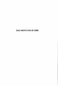 E-Book (pdf) MOTS (DES) POUR LIRE von Yvette Vocat