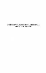 E-Book (pdf) Une idee d'un systeme de la liberte: fi von Cassagne Agnes