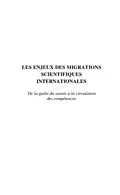 E-Book (pdf) LES ENJEUX DES MIGRATIONS SCIENTIFIQUES INTERNATIONALES von Anne-Marie Gaillard