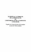 E-Book (pdf) LE SENEGAL A L'EPREUVE DE LA DEMOCRATIE von Abdou Latif Coulibaly