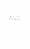 E-Book (pdf) J'avoue que j'ai trahi von Albert Bensoussan