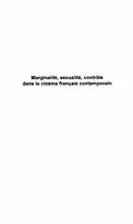 PDF MARGINALITE, SEXUALITE, CONTR?&quote;LE DANS LE CINEMA FRANCAIS CONTEMPORAIN von Martine Beugnet