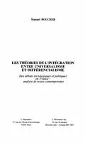 E-Book (pdf) LES THEORIES DE L'INTEGRATION von Manuel Boucher