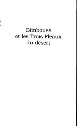 E-Book (pdf) Bimbouss et les trois fleauxdu desert von Robineau Marie-Pierre