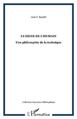 E-Book (pdf) Signe de l'humain le von Baudet Jean C.