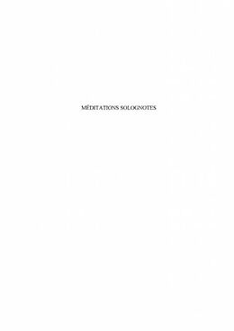 eBook (pdf) Meditations solognotes de 