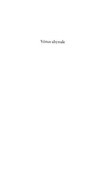 eBook (pdf) Venus abyssale de 