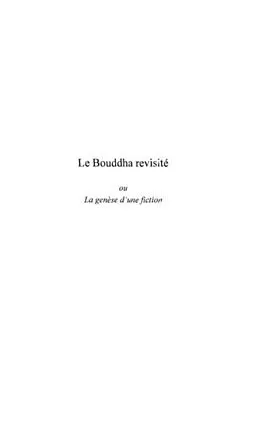 E-Book (pdf) Bouddha revisite ou la genese d'une fiction von Toccoli Vincent-Paul