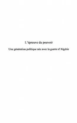 E-Book (pdf) L'epreuve du pouvoir von Gosselin Gabriel