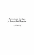 E-Book (pdf) Rapports du physique et du moral de l'homme von Cabanis Pierre-Jean-Georges