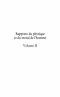 E-Book (pdf) Rapports du physique et du moral de l'homme von Cabanis Pierre-Jean-Georges