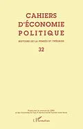 E-Book (pdf) Cahiers d'economie politique n(deg)32 von Rebeyrol