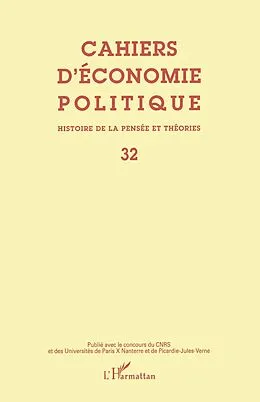 E-Book (pdf) Cahiers d'economie politique n(deg)32 von Rebeyrol