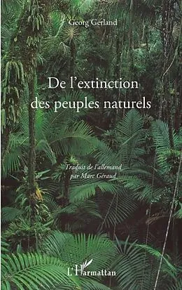 E-Book (pdf) De l'extinction des peuples naturels von Georg Gerland