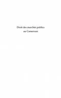 E-Book (pdf) Droit des marches publics au cameroun - von Jacques Biakan