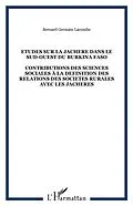 E-Book (pdf) Etudes sur la jachere dans le sud-ouest du burkina faso - co von Bernard Germain Lacombe