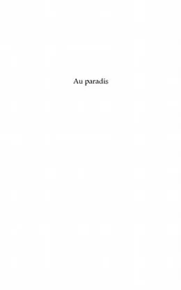 E-Book (pdf) Au paradis von Andre Marie Awoumou Manga