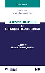 eBook (pdf) Science politique en Belgique francophone de Jacquemain, Perrin