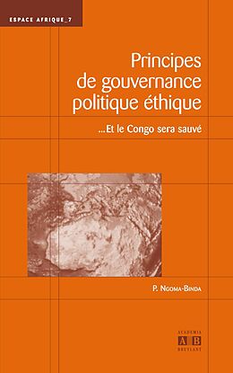 eBook (pdf) Principes de gouvernance politique éthique de Ngoma-Binda