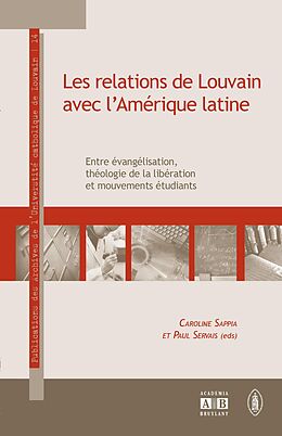 eBook (pdf) Les relations de Louvain avec l'Amérique latine de Sappia, Servais