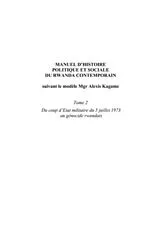 E-Book (pdf) Manuel d'histoire politique etsociale Rwanda contemporain 2 von Bonaventure Mureme K.
