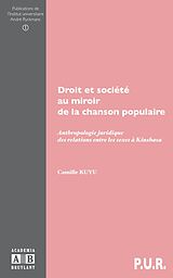 eBook (pdf) DROIT ET SOCIETE AU MIROIR DE LA CHANSON POPULAIRE de Kuyu, Camille