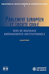 eBook (pdf) Parlement europeen et societe civile de Laurent Dutoit