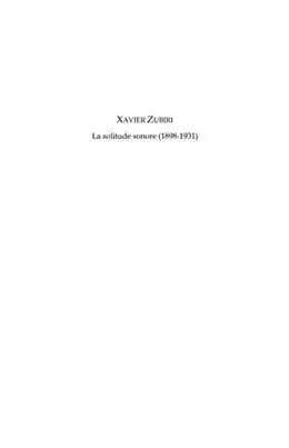 E-Book (pdf) Xavier zubiri - la solitude sonore (1898 von Albert Vicens Jordi Corominas