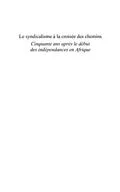 PDF Le syndicalisme a la croisee des chemins von Jean