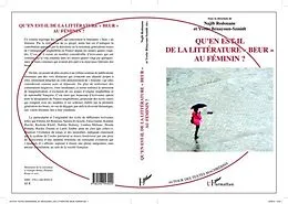 E-Book (pdf) Qu'en est-il de la litterature &quote;beur&quote; au feminin ? von Yvette Benayoun-Szmidt