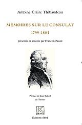 eBook (pdf) Mémoires sur le Consulat (1799-1804) de Thibaudeau