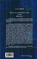 E-Book (epub) Sylvie, ou comment s. ecrire - suivi de bleu fort von A. A. L. Bindi A. A. L. Bindi