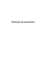 E-Book (epub) Ontologie du journalisme von Gloria Awad