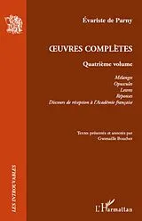 E-Book (epub) Oeuvres completes 4 von Evariste de Parny Evariste de Parny