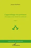 E-Book (epub) L'apprentissage d'un professeur - chroni von Jacques Paul Borel Jacques Paul Borel