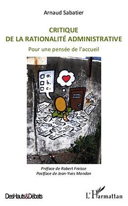 eBook (epub) Critique de la rationalite administrative - pour une pensee de Patrice Gourdon Patrice Gourdon