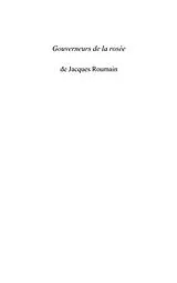 E-Book (epub) Gouverneurs de la rosee - de jacques roumain - la perennite von Paul Durning