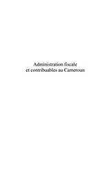E-Book (epub) L'administration fiscale et contribuables au cameroun von Anicet Abanda Atangana