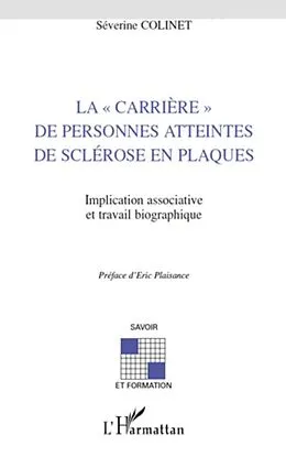 E-Book (epub) La &quote;carriere&quote; de personnes atteintes de sclerose en plaques von Severine Colinet Severine Colinet