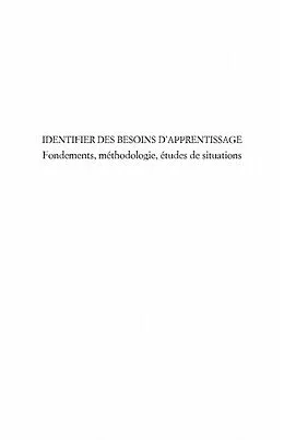 E-Book (epub) Identifier des besoins d'apprentissage von Valerie Barry