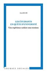 E-Book (epub) Les etudiants en quEte d'universite - une experience scolair von Aziz Jellab Aziz Jellab