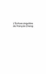 E-Book (epub) L'ecriture singuliEre de francois cheng - un dialogue fecond von Collectif