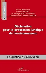 E-Book (epub) Declaration pour la protection juridique de l'environnement von Capucine Chamoux Capucine Chamoux